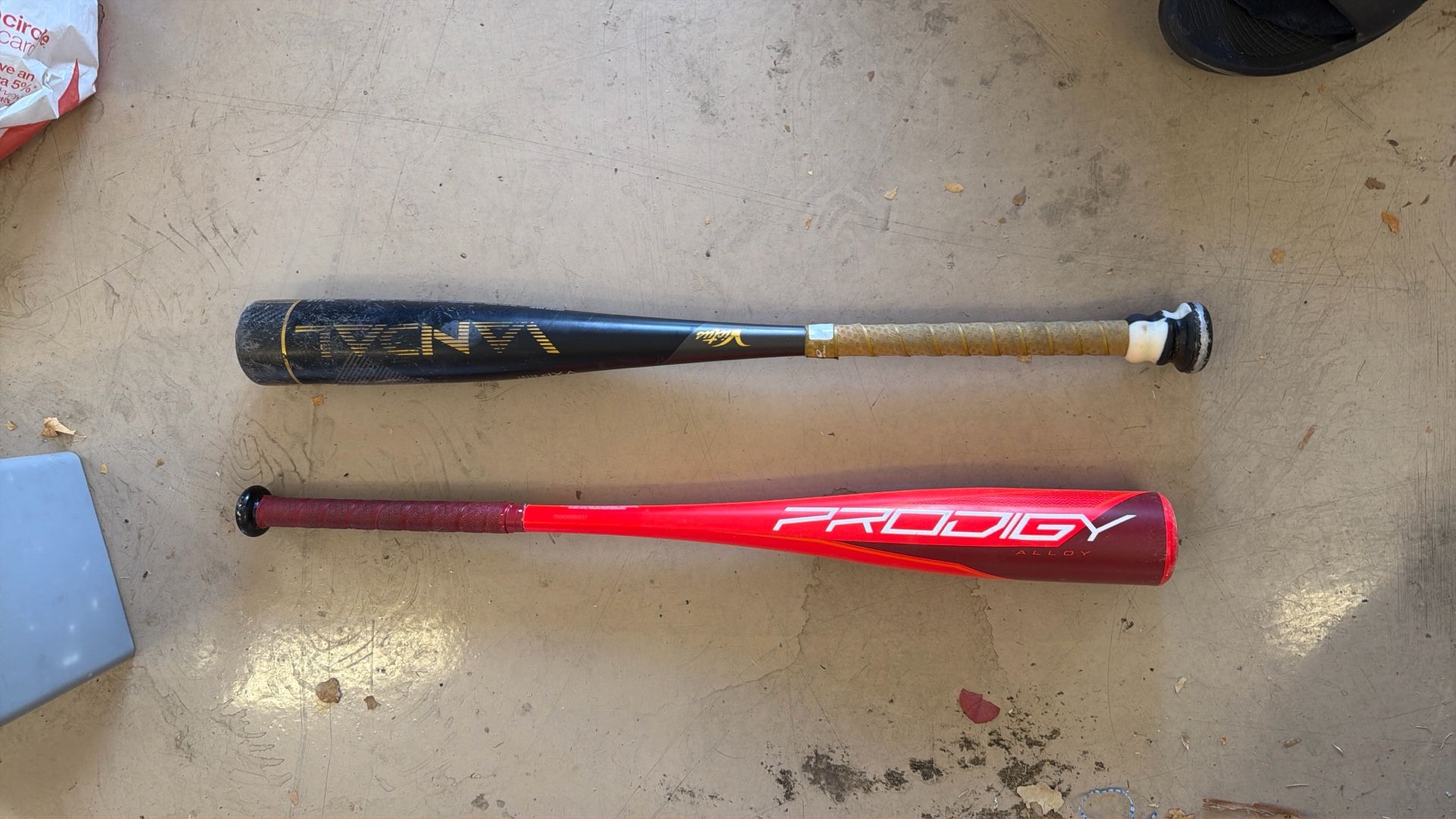 Two Boys Baseball Bats Available 