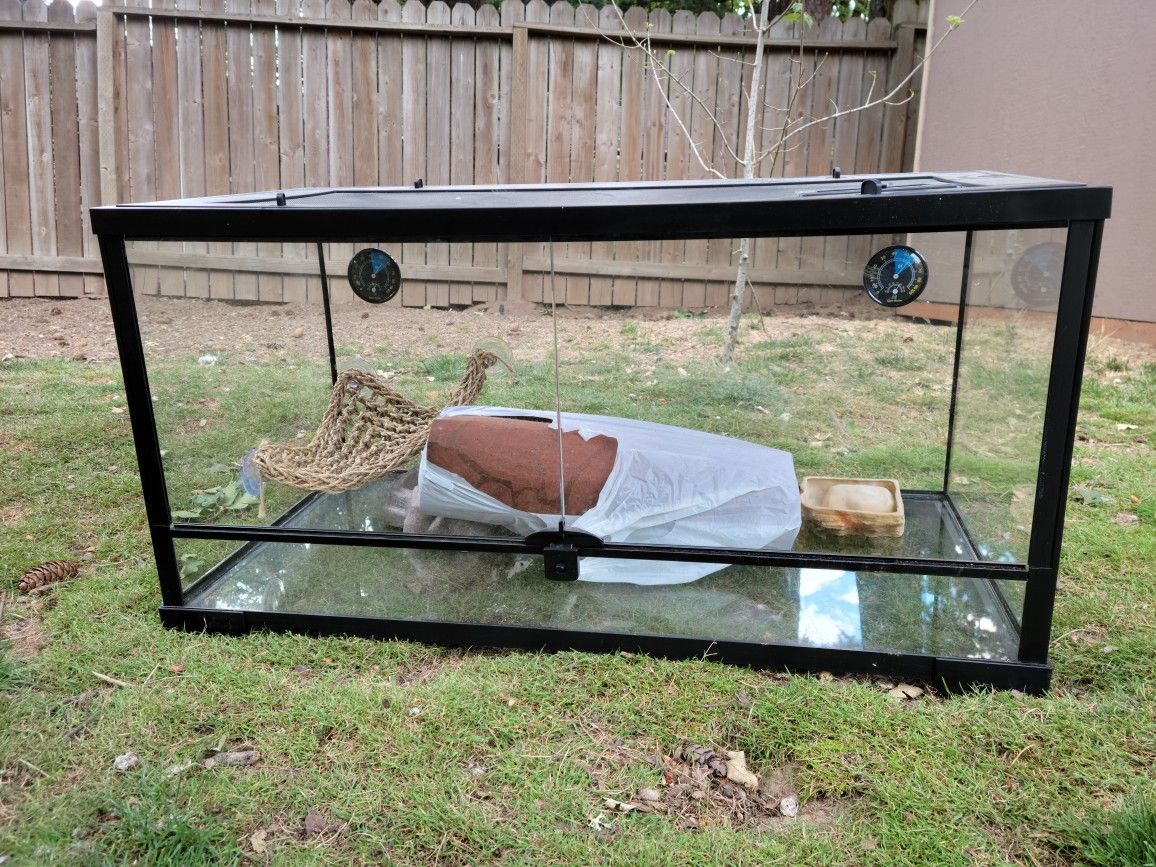 Thrive Front Double Door Opening Terrarium - 40 Gallon