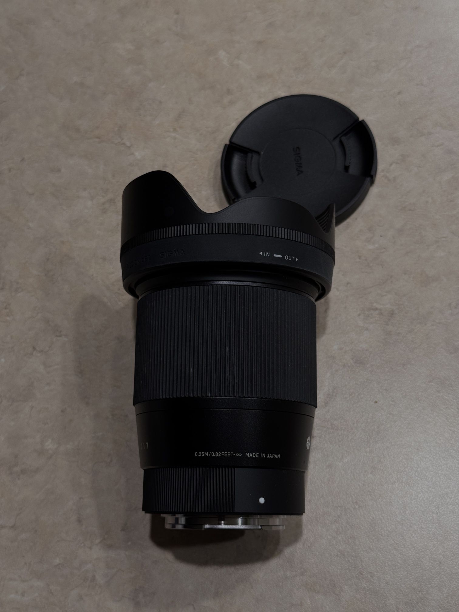 Sigma 16mm Lens 