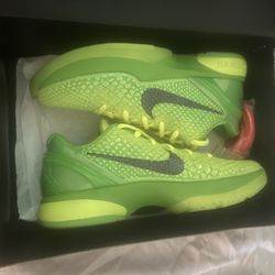 Kobe 6 Grinch Sz 8.5