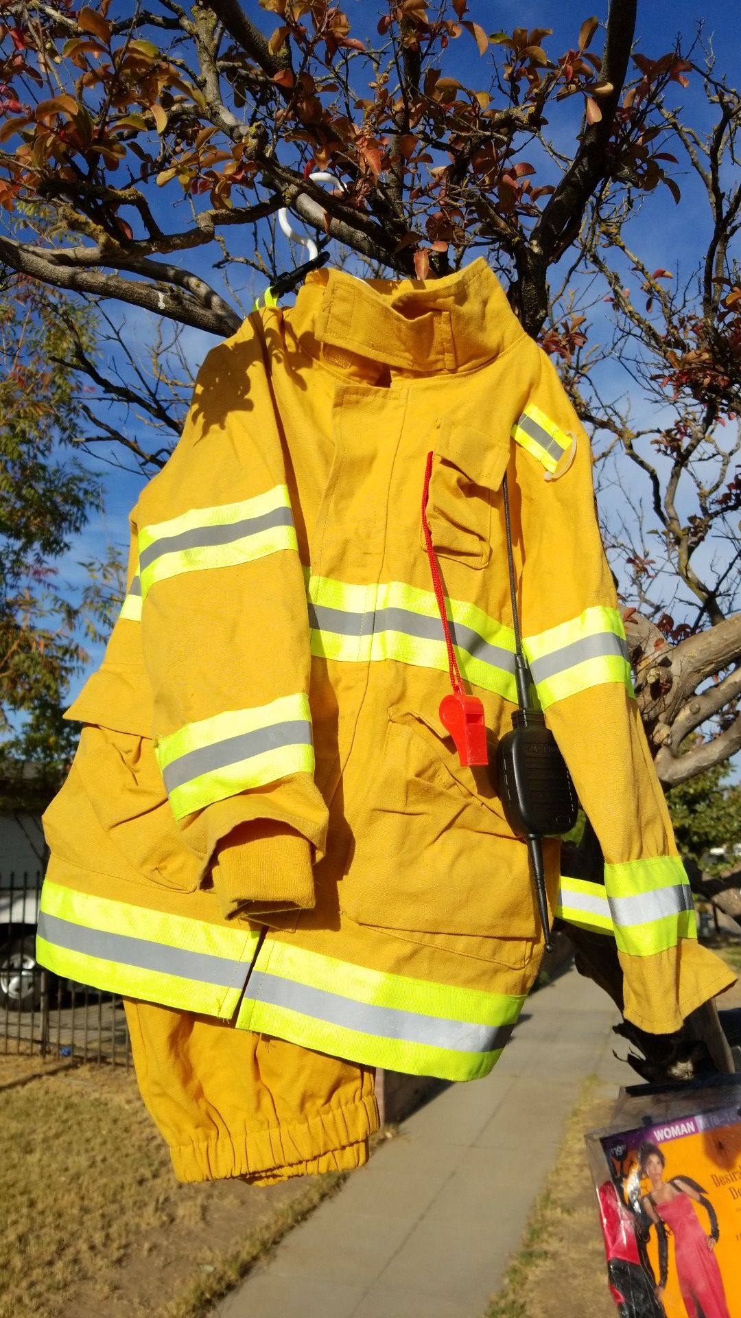 Fire fighter costume