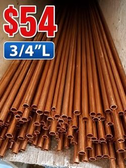 Copper Pipe Type L 3/4" Contractor Discount