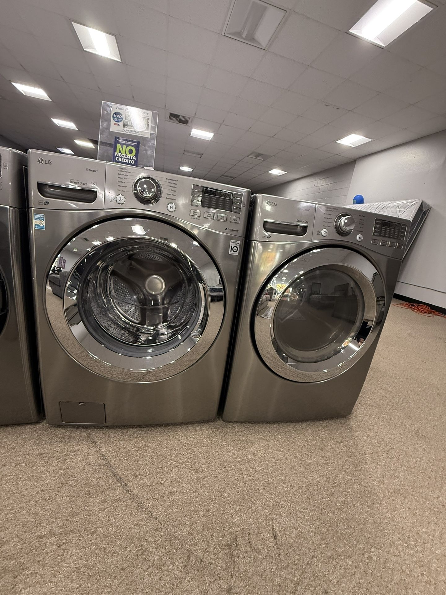 🔥LG GAS WASHER & DRYER SET 🔥