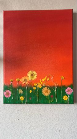 Real Flower Painting