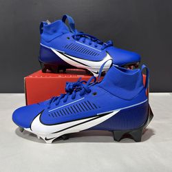 Nike Vapor Edge Pro 360 2 Royal Football Cleats Mens Size 10 Blue DA5456-414