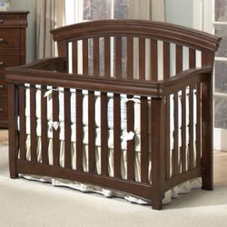 Convertible Crib - Westwood Stratton In Chocolate Mist