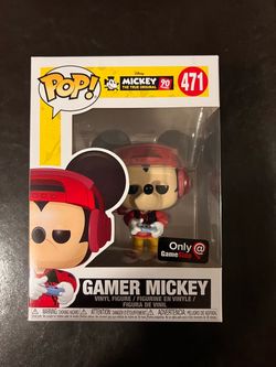 Funko Pop Gamer Mickey #471 GameStop Exclusive