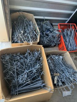 100’s of Peg Hooks 3 Sizes