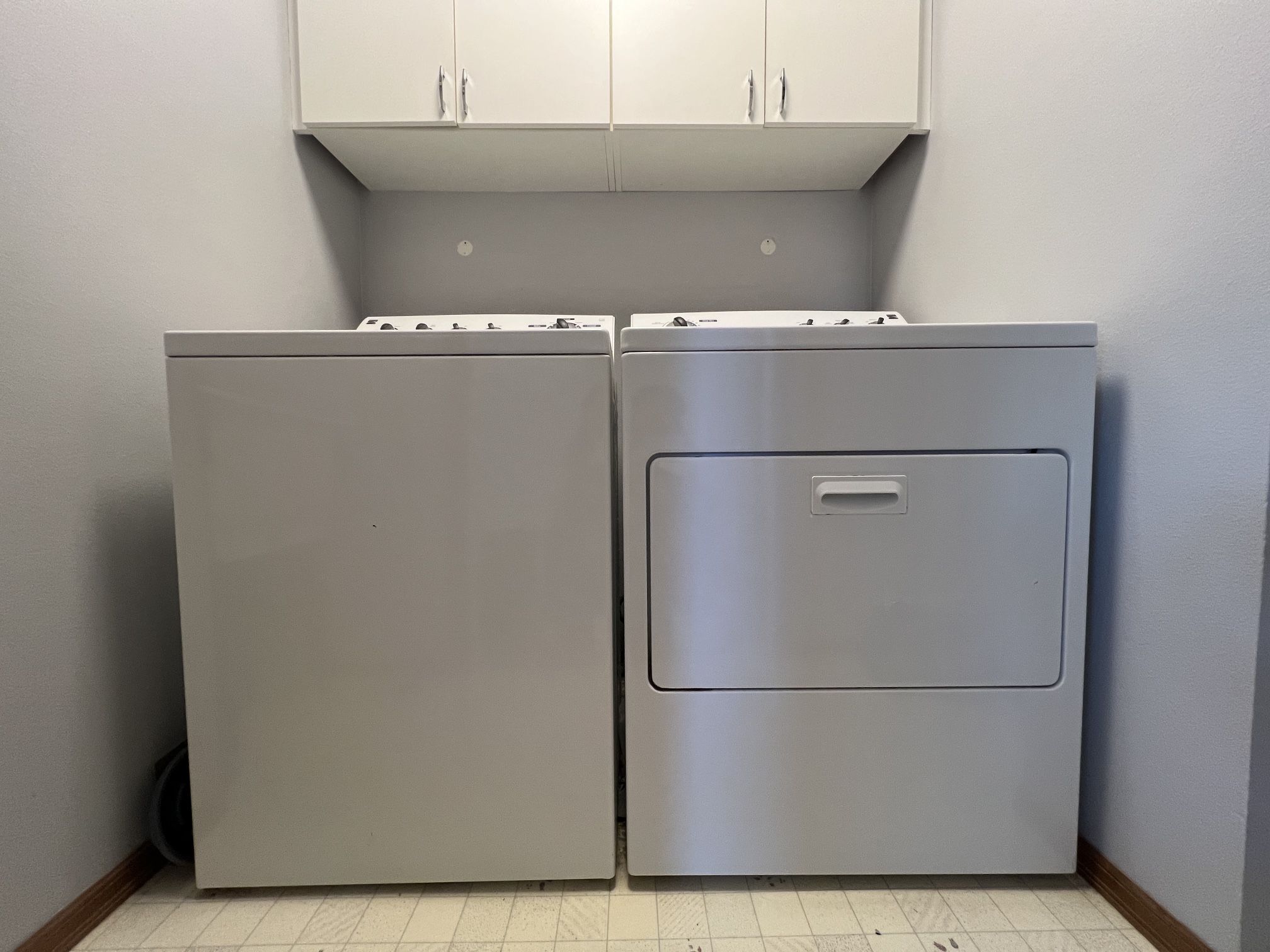Washer and dryer set —Kenmore