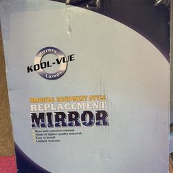 Car Side Mirror And Baseball Cards