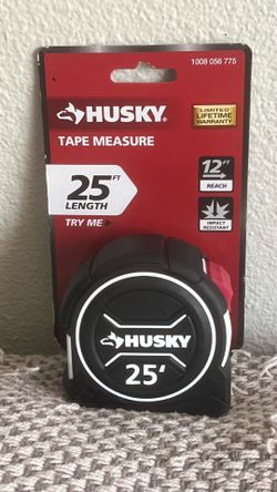 Husky Tape Measure 25ft Length