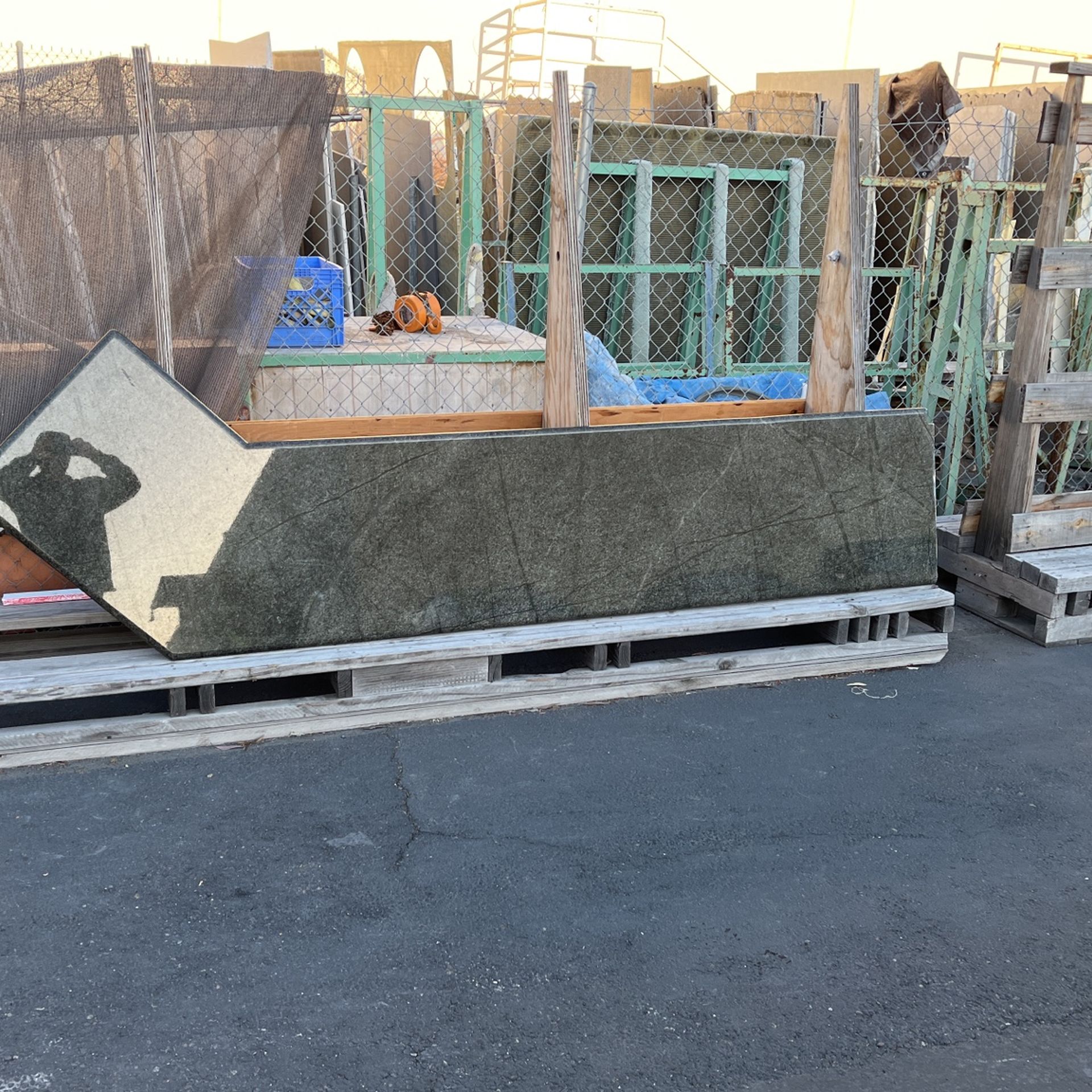 Bar Piece Of Green Granite