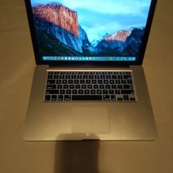 MacBook Pro 1286 15" 2009/2010 Core 2 Duo 4gb 250gb Mac Os El Capitan And Office 2011