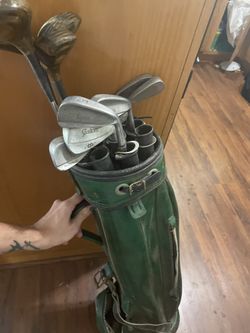 Lynx Golf Clubs In Don Martin Bag