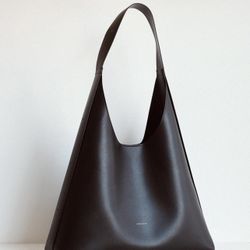 LECC PROJECT Log Big Hobo Bag in Black