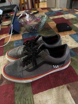 Vans Skate Old Skool Rasta Grey. Size 11.5