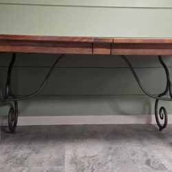 Solid Wood Dining Room Table 