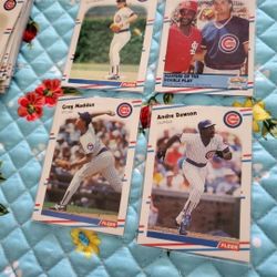 Chicago Cubs 1988 Fleer Baseball Cards Team Set 
