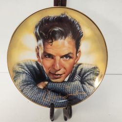 Frank Sinatra The Bobby-Soxer Days Franklin Mint Porcelain Plate, #79862