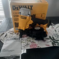 DeWalt 1-3/4"  15 Degree Coil Roofing Nailer