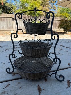 3 tier baskets