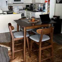 High Chair Wooden Dinner Table
