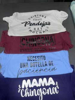 Custom Tshirts , Pressed or Embroidered 