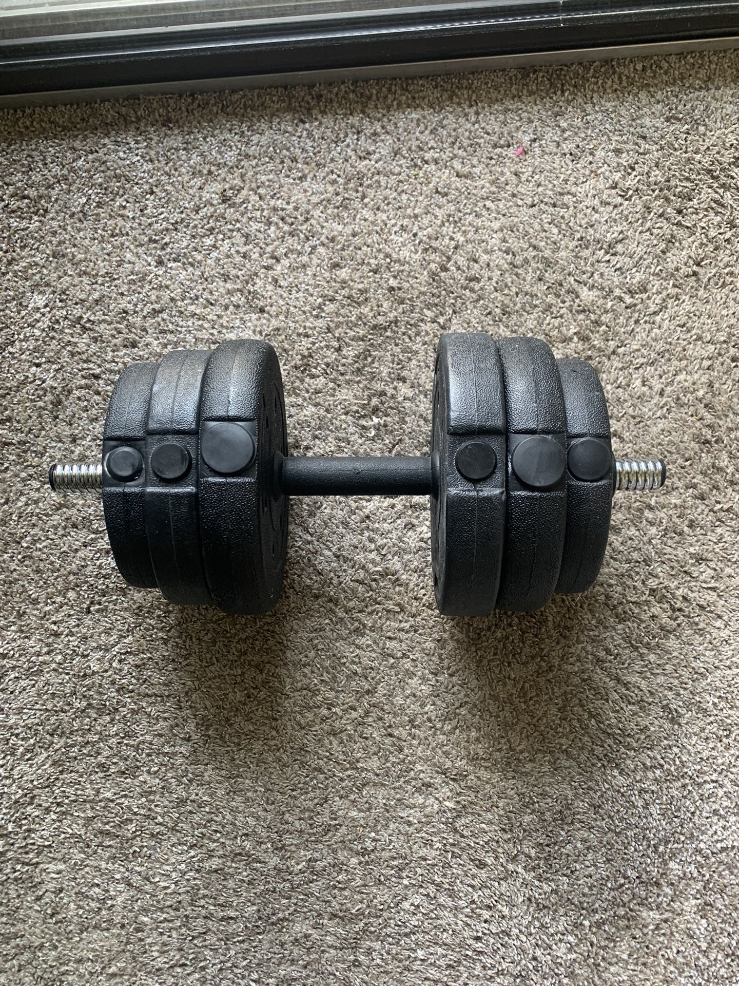 weights of 27 pounds