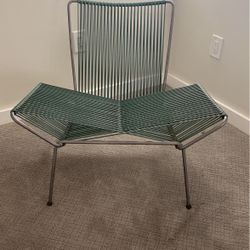 Allan Gould Style Mid Century Spaghetti Core Chair 