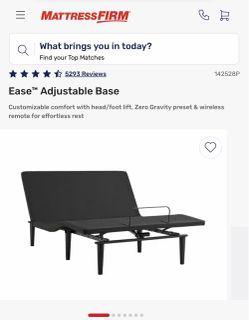 Sealy Adjustable King Size Base