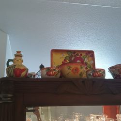 Vajilla Artesanal De Barro