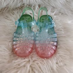 New Jelly Little Girls Sandals Size 11c