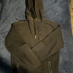 CSG black zip up jacket 