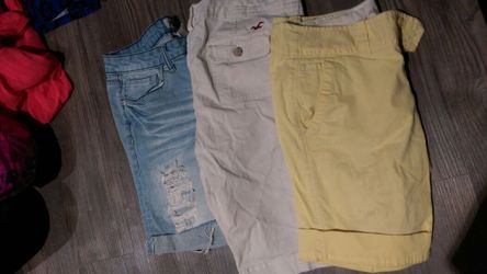 Aeropostale and hollister shorts.