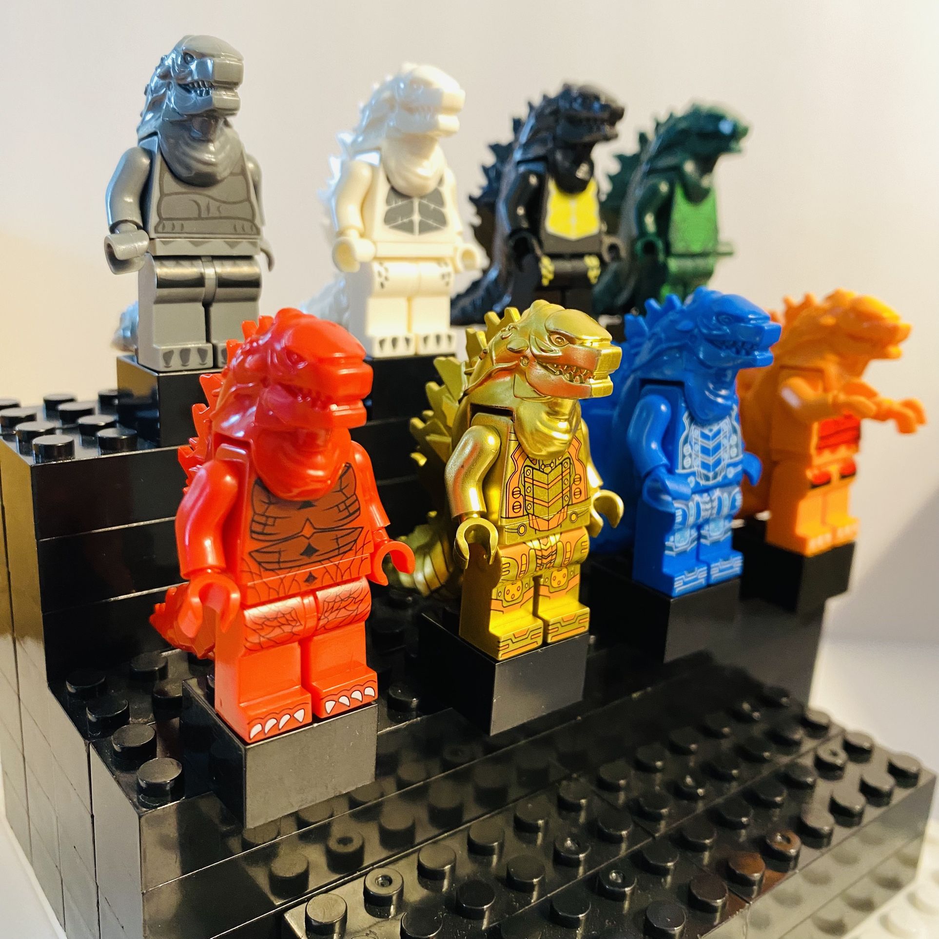 Godzilla Minifigures Set King of Monsters | New Custom Compatible Lego Toys
