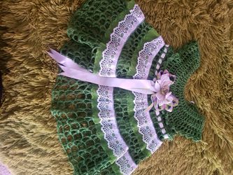 Vestidos d niña tejidos