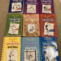 diary of a wimpy kid books