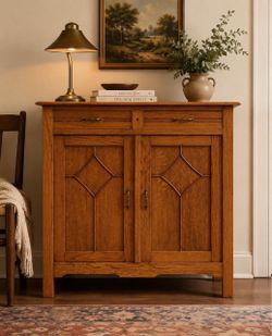 Vintage Solid Wood Cabinet - Server