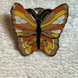 Butterfly Lapel Pin Back
