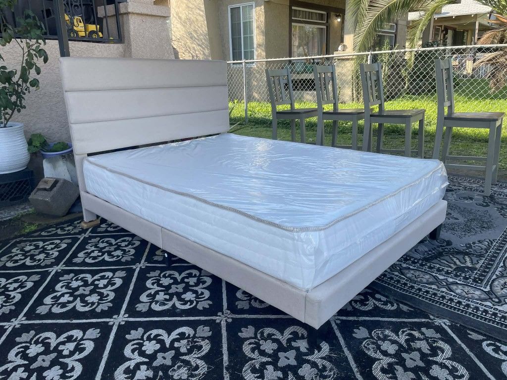 Full Bed Frame & Mattress