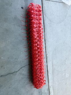 Orange Plastic Safety Barrier Fence 4X24 ft