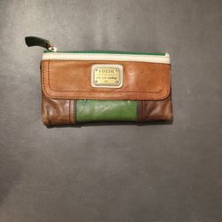 Vintage Fossil Wallet 