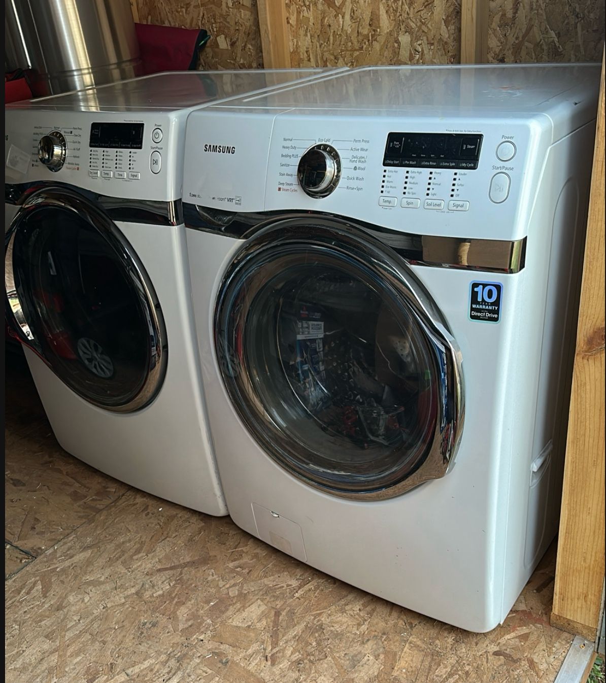 Samsung washer and dryer