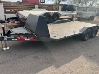 2026 car hauler trailer  drive over fender 102”x26’