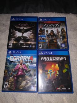 PS4 games