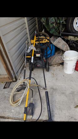 De Walt pressure washer