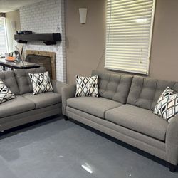 New Sofa  & Loveseat Set