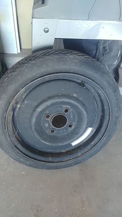Never used spare tire
