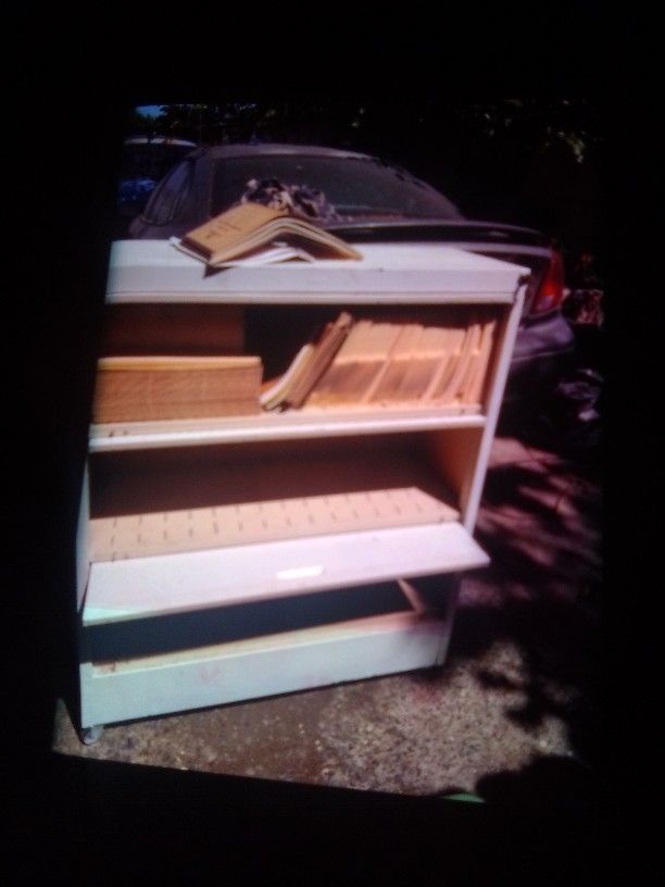 File Cabinet On Casters