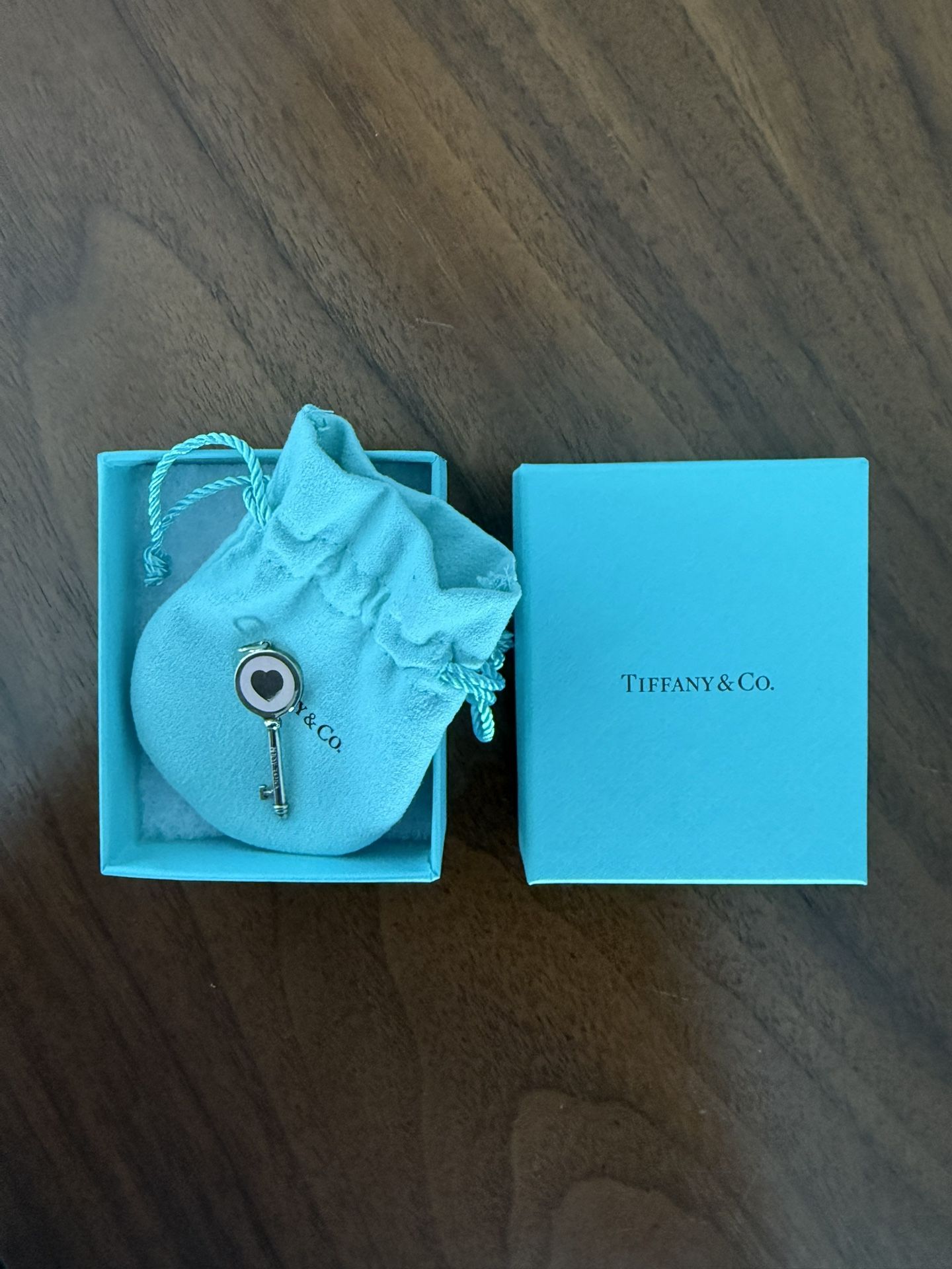 Tiffany Pink Key Pendant